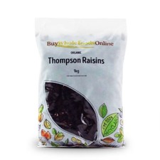 Organic thompson raisins for sale  RAMSGATE