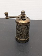Moedor manual vintage bronze pimenta preta tempero recarregável ornamentado  comprar usado  Enviando para Brazil