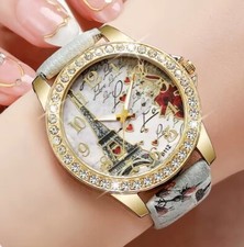 Damenstrass quarz uhr gebraucht kaufen  Mülheim an der Ruhr