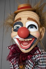Marionnette clown poupée d'occasion  Expédié en France