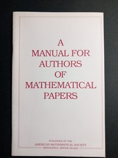Manual for authors usato  Magliano Sabina