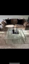 Square chrome glass for sale  SPALDING