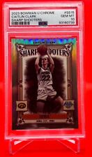 2023 Caitlin Clark PSA 10 GEM ESTADO PERFEITO Bowman University Sharp Shooters #SS15 🔥 comprar usado  Enviando para Brazil