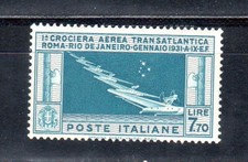 Regno aerea n.a25 usato  Roma