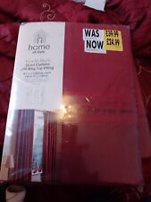 Curtains faux silk for sale  BRAINTREE