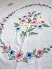 Vintage chenille coverlet for sale  Midlothian
