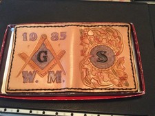 Masonic handcrafted tan for sale  Kingston