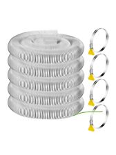 Mangueira flexível de coleta de poeira de PVC de 4 pol. x 50 pol. com mangueira de aço inoxidável comprar usado  Enviando para Brazil