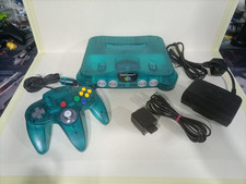 Console Nintendo 64 Funtastic azul gelo PAL N64 e controle quase em perfeito estado , usado comprar usado  Enviando para Brazil