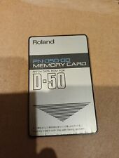 Roland d50 memory for sale  MUIR OF ORD