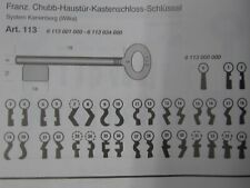 Kastenschloss schlüssel art gebraucht kaufen  Potsdam