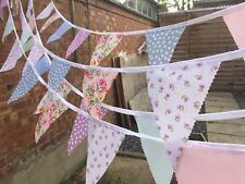 Tecido bunting. Florais vintage, gingham, branco, arco-íris. 10 pés a 120 pés. Casamentos. comprar usado  Enviando para Brazil