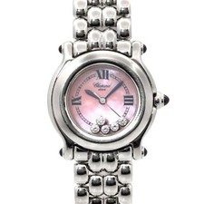 Chopard Happy Sport 27/8250-23 5P relógio mostrador rosa diamante 90279922 comprar usado  Enviando para Brazil