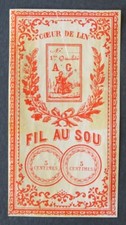 Ancienne étiquette 1850 d'occasion  Expédié en Belgium