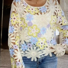 Hippie ibiza häkel gebraucht kaufen  Ebersbach an der Fils