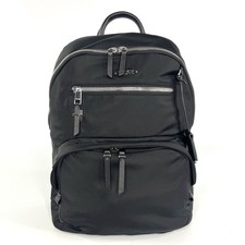 Mochila feminina para laptop TUMI Harriet preta e prata bolsa de viagem comprar usado  Enviando para Brazil