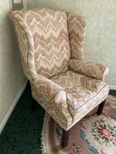 Comfortable wing back for sale  RICKMANSWORTH