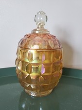 Pot bonbon irisé d'occasion  Réalmont