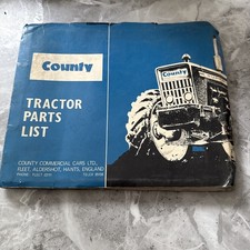 County tractor 654 for sale  KING'S LYNN