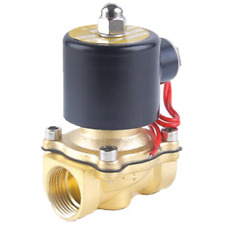 Válvula solenóide de latão 1/4"-2" -Gás normalmente fechado ar água óleo DC12V 24V AC220V comprar usado  Enviando para Brazil