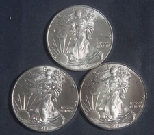 Three 2014 silver for sale  Bear