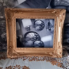 Marco de fotos/imágenes de madera y compuesto restauración de arte vintage  segunda mano  Embacar hacia Mexico