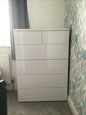 Chest drawers white for sale  OSSETT