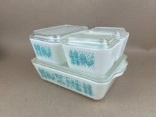 Usado, Antigo Pyrex Turquesa Amish Estampa de Manteiga Conjunto de Louça Geladeira com Tampas Retrô MCM comprar usado Usado, Antigo Pyrex Turquesa Amish Estampa de Manteiga Conjunto de Louça Geladeira com Tampas Retrô MCM comprar usado  Enviando para Brazil