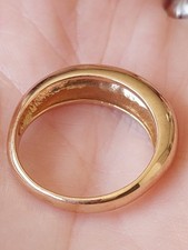 Bague anneau plaqué d'occasion  Landrecies