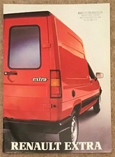 Folheto de vendas comerciais RENAULT EXTRA VAN MAR 1986 #2513607 comprar usado Folheto de vendas comerciais RENAULT EXTRA VAN MAR 1986 #2513607 comprar usado  Enviando para Brazil