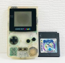 Nintendo Game Boy Color (CGB-001/Clear) + Software Pokemon Silver incluído comprar usado  Enviando para Brazil