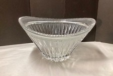 crystal bowl etched lead for sale  Rumson