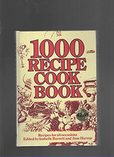 1000 recipe cookbook. for sale  UK