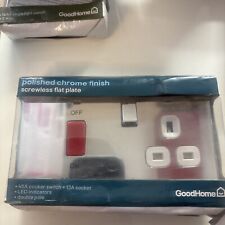 Goodhome chrome screwless for sale  OXFORD