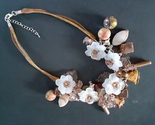 Floral necklace statement for sale  NEWTOWN