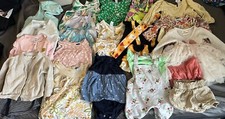 Usado, Lote de Roupas para Bebês Menina Tamanho 6-12 Meses | Marcas Mistas - 24 Peças comprar usado  Enviando para Brazil