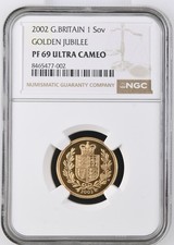2002 gold proof for sale  LONDON
