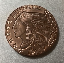 1911 copper incuse for sale  Chester