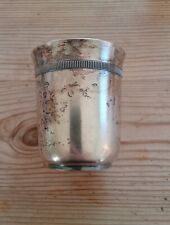 Timbale gobelet christofle d'occasion  Blaye