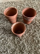 Three assorted terracotta for sale  FOCHABERS