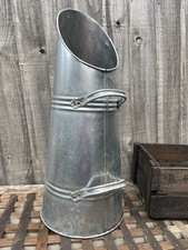 Vintage galvanised coal for sale  CREDITON