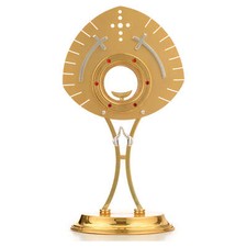 Ostensorio ottone dorato usato  Italia
