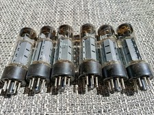 Vintage paired sexted of EL34 Hoges tubes / valves RFT 6CA7 platinum HIWATT amp, usado comprar usado  Enviando para Brazil