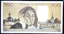 Billet 500 francs d'occasion  Crespin