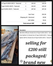 Honda civic type for sale  EDINBURGH