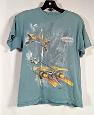 Camiseta Star Wars Tag Med Episode 1 Phantom Menace Anakin Pod Race verde desbotado comprar usado  Enviando para Brazil