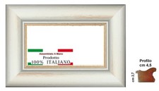 Cornice legno bianca usato  Napoli
