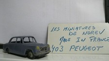 Peugeot 403 miniatures d'occasion  Thuir
