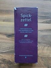 Spickzettel mediengestalter 66 gebraucht kaufen  Ennepetal
