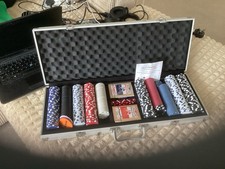 Poker set 500 for sale  NEW MILTON